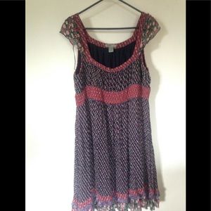 Anthropologie Maple Dress Size Lg